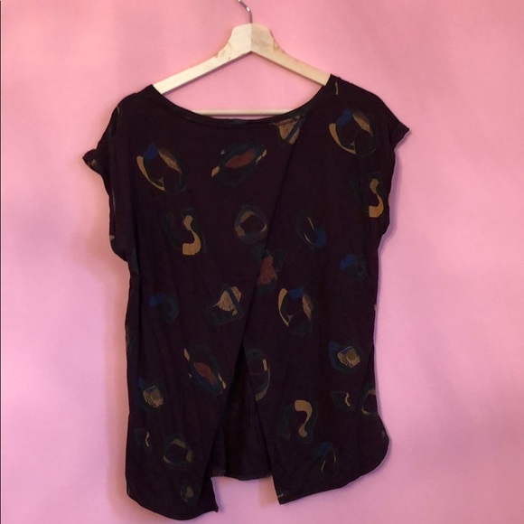 Purple Wilfred T-shirt With Back Opening - Picture 2 of 2